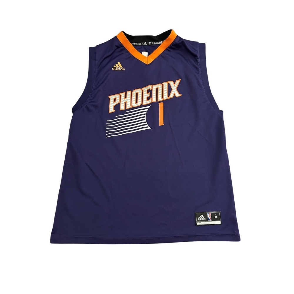 Adidas Phoenix Suns NBA Jersey Mens XL Purple Excellent Sleeveless V-Neck 1